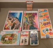 Zestaw puzzli i gier