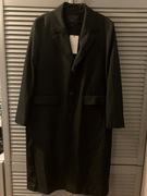 ZARA designerski długi płaszcz oversize marynarka surdut trencz trench