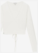 PULL&BEAR Sweter damski wiązany, rozmiar S