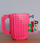 Kreatywny kubek klockowy + klocki