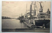 SZCZECIN Stettin port Freihafen 1907