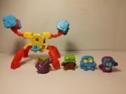 Super Things 4 figurki + łazik