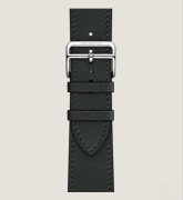 Pasek Apple Watch Hermes Single Tour 42- 49mm black noir skóra naturalna