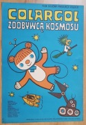 Colargol zdobywcą kosmosu plakat 1978 B2 67,5x47