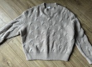 Sweter damski mango beżowy rozmiar L 