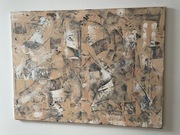 Ręcznie malowany obraz na płótnie ABSTRAKCJA