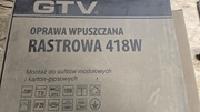 Oprawa rastrowa wpuszczana GTV 4X18W