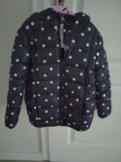 Nowa dziewczęca kurtka/płaszczyk ocieplany