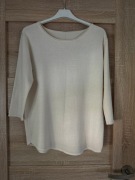 Sweter damski oversize Greenpoint roz.38-M, beż