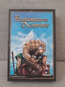 Gra Fantastyczne światy wraz z dodatkiem Przeklęte skarby PL nowe