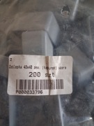 Nasadka zew. na profil 40x40 grafitowa -50szt