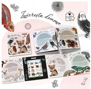 Folder z blokiem Fi 5459-5462 A** Zwierzęta domowe - cięty