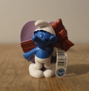 Schleich smerf smurf z sercem walentynki figurka model wycofany z 2012 r.