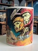 Ekspedycja komiks PRL retro sc-fi prezent dla geeka scfi kubek Ceramiczny 