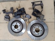 Audi A6 C6 tarcze hamulcowe tył jarzma zaciski klocki