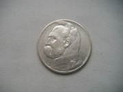 POLSKA MONETA 2 zł  1934 r. JÓZEF PIŁSUDSKI ( SREBRO )