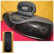 PANASONIC COBRA RX-DT75 + PILOT // radiomagnetofon z CD/AUX // TOP (26.2)