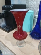 Wazon szklany makora Krosno 