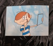 pomysłowy dobromir budzik pocztówka karta pocztowa PRL nr 366