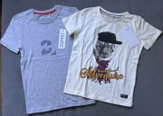 2x koszulka Name It i Esprit rozm. 116 i 122 t-shirt nowe dwupak