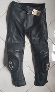 Alpinestar spodnie damskie męskie skórzane zbroja 