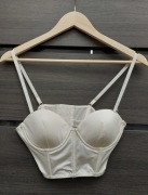 Biustonosz gorsetowy ESMARA  rozm. 80B kolor: ecru + GRATIS