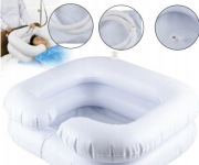 nadmuchiwana miska do mycia glowy dla osoby lezacej