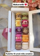Makaroniki z nadzieniem 10 sztuk miks smaków 