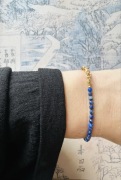 Bransoletka z lapisem lazuli
