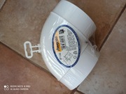 kolanko kanału wentylacyjnego okrągłego, średnica 100 mm, kąt 90°