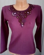 Dzianinowa bluzka sweter S/36 M/38 nowy