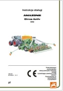 Instrukcja obsługi siewnika Amazone Cirrus Activ 6002 PL