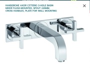 Bateria wannowa Hansgrohe AXOR Citterio 3.