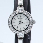 Zegarek damski Bulova 96X113 Perłowa Tarcza