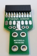Wtyk do Motorola GM340 / 360 / 380 wyprowadzenie sygnałów złącza akcesorii 