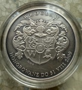 70 DUKATÓW - WROCŁAW - 2009 srebro / nakład 1000 sztuk