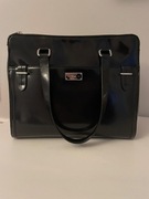 Ralph Lauren torebka skóra naturalna lakierowana