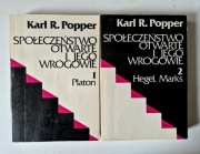Społeczeństwo otwarte i jego wrogowie Tom 1+ 2  Karl R. Popper
