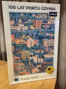 Puzzle 100 lat Portu Gdynia 1000 el. Nowe zafoliowane 