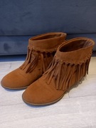 Botki damskie wygodne zamszowe American Egle rozmiar 35 stan bardzo dobry