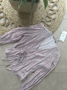 Bluzka zakładana Zara nowa kwiatki s 