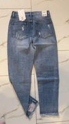 Spodnie jeansowe L