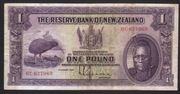 NOWA  ZELANDIA   - 1 FUNT 1934