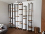 Regał nowoczesny ażurowy