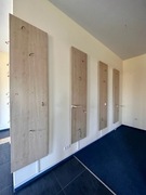 Płyty meblowe, standy reklamowe, 17 sztuk. cena za całość.