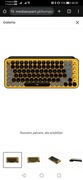 Klawiatura LOGITECH Pop Keys Brown Tactile Switch Czarno-żółto-szary