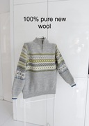 Lothepus Norway 100%czysta żywa wełna bez wad L