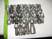 ŚRUBA KOŁA M14x1,5 20 szt.+ŚRUBY ZABEZPIECZAJĄCE 