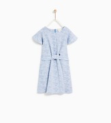 Sukienka z tkaniny strukturalnej Zara r.116