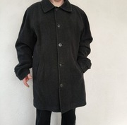 Klasyczny męski płaszcz, przejściowy , wełniany, r.52, Diplomat